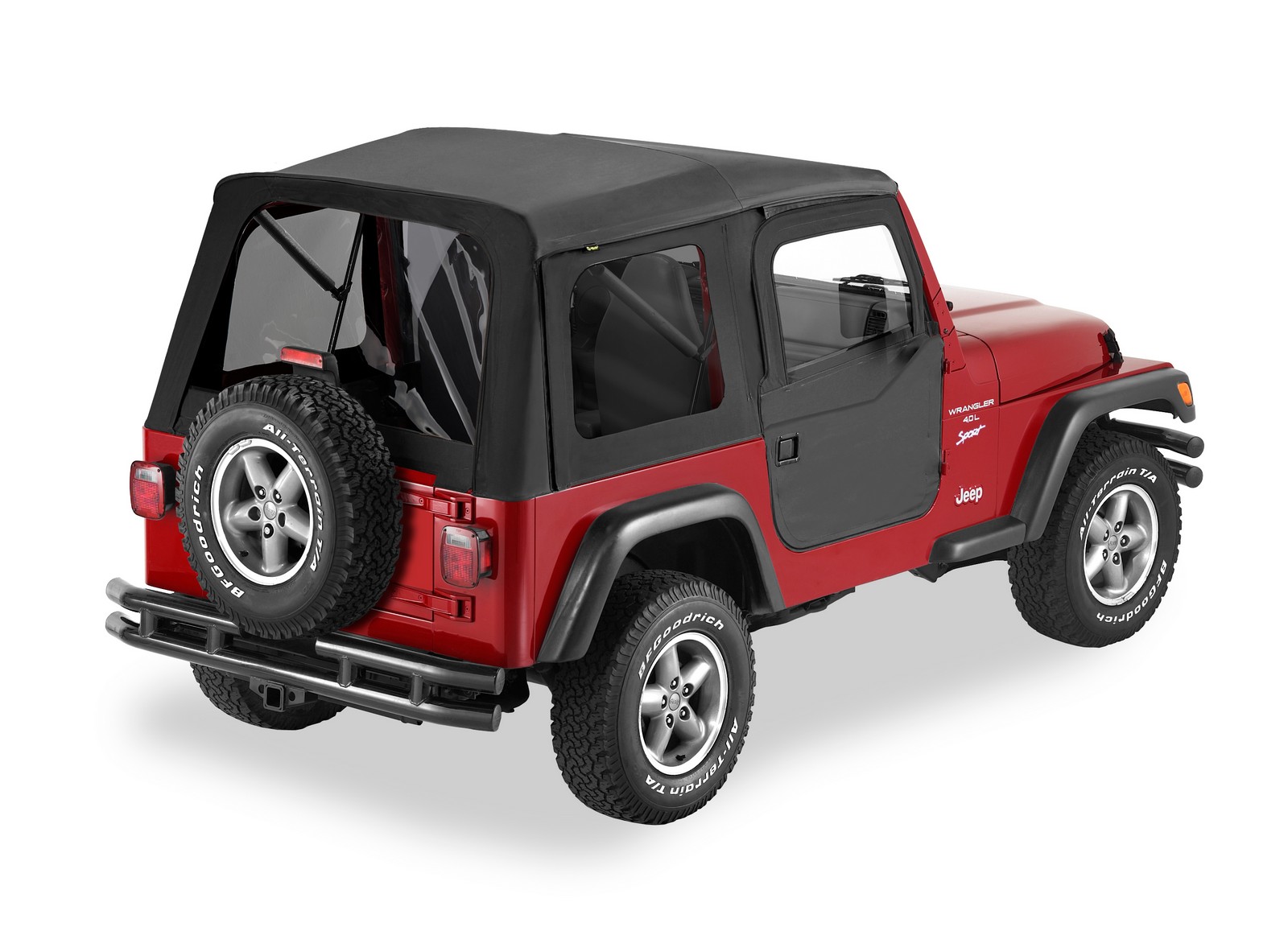 Supertop Classic Replacement Soft Top Black Denim 54713-15