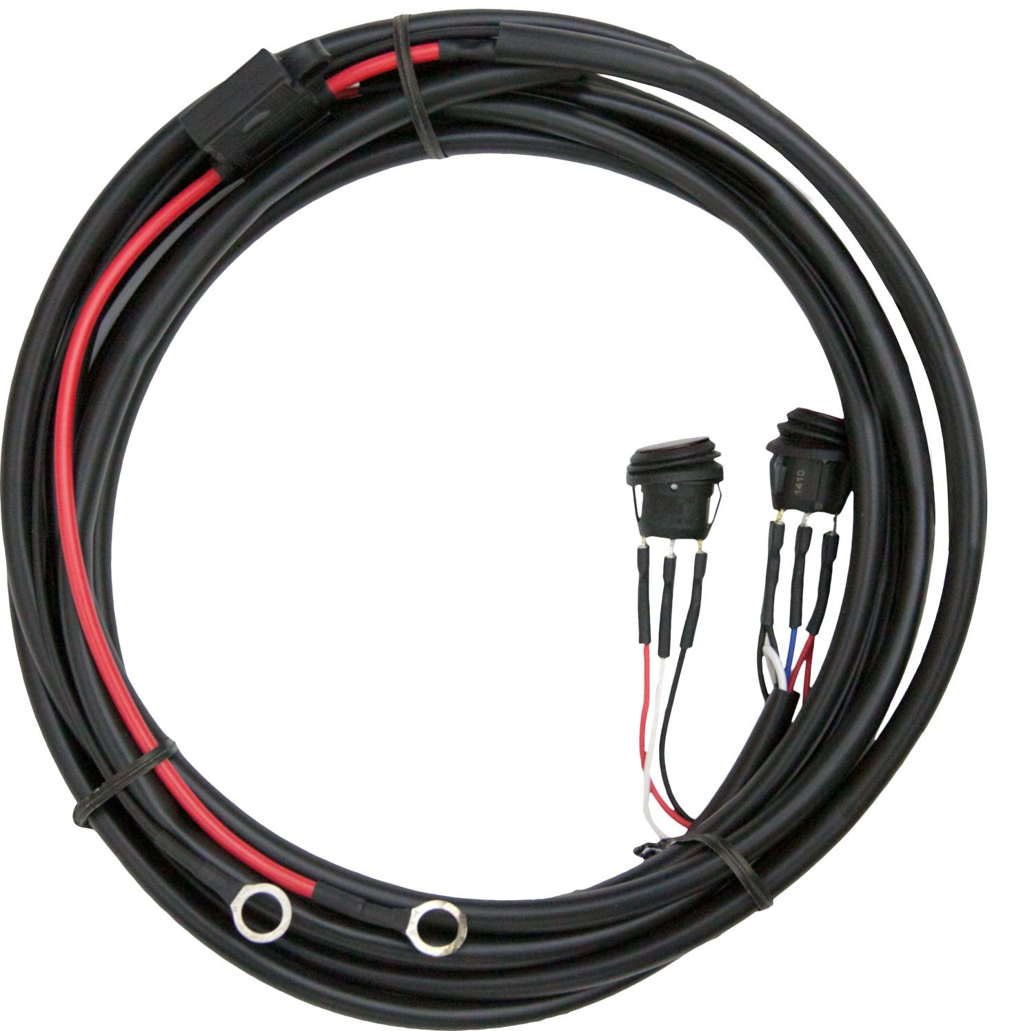 RIGID Wire Harness, 3 Wire, Fits Radiance Pod, Radiance Pod XL, Radiance Scene-40300