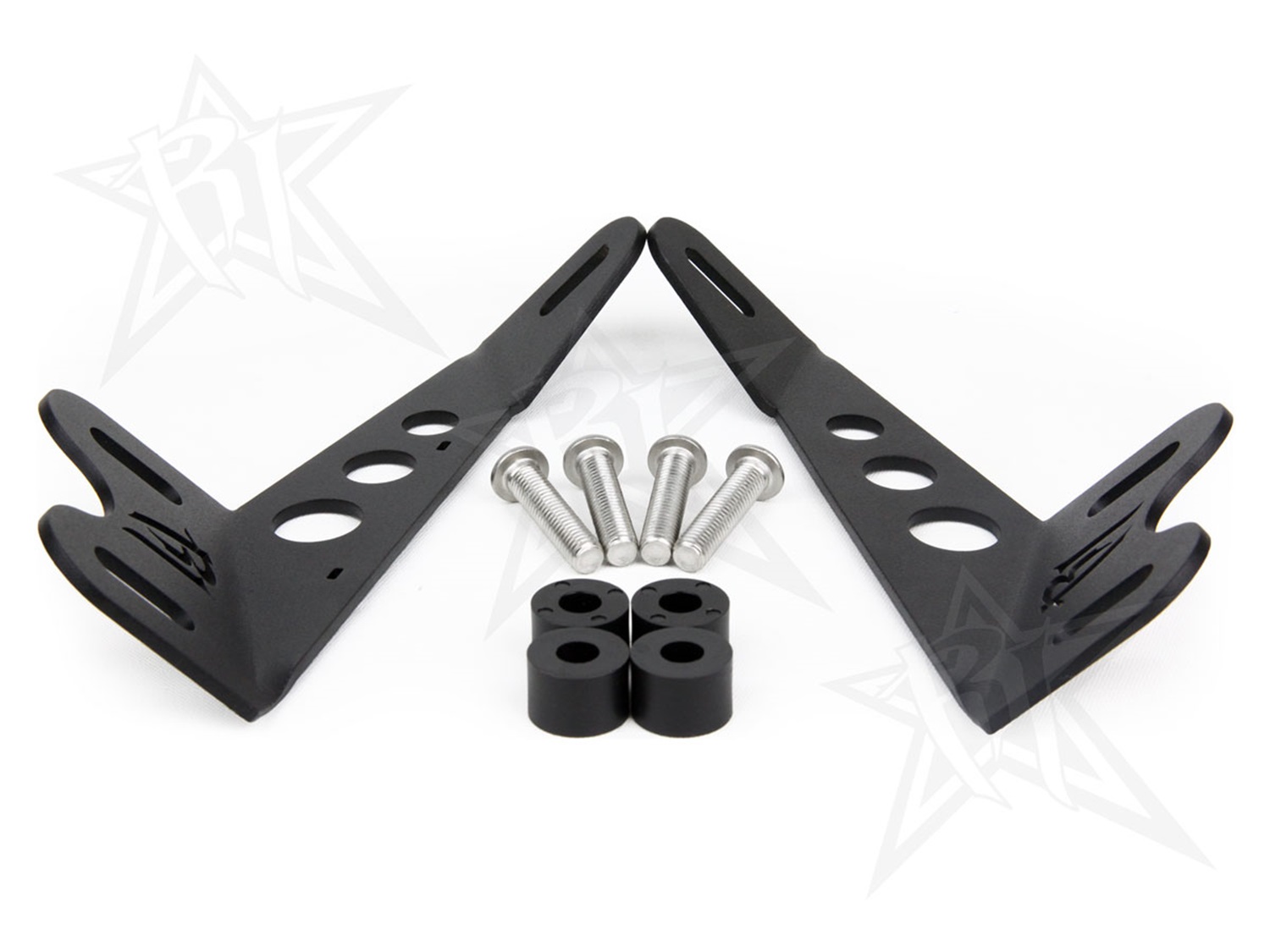 RIGID 2007-2015 Jeep JK Hood Mount Fits 20 Inch E-Series, SR-Series Or Radiance-40333