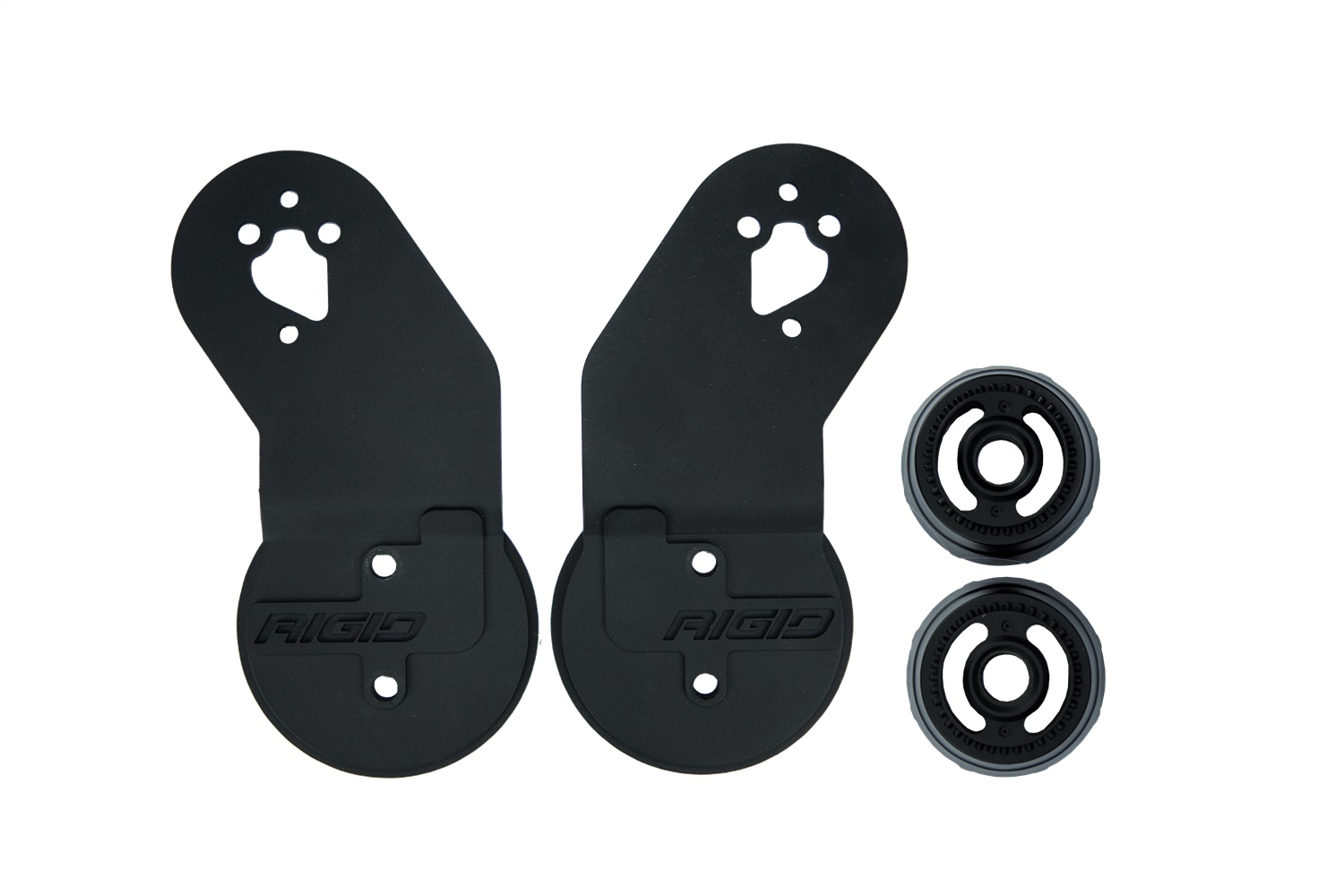 RIGID 2007-2018 Jeep Wrangler JK Reflect Side Mirror Door Mounts, Pair-41646