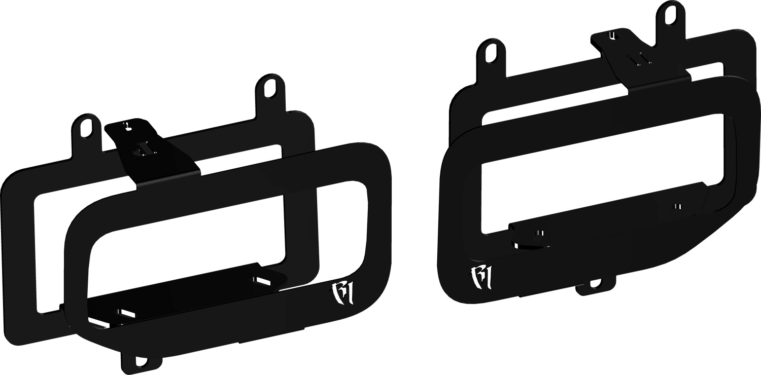 RIGID 2015-2016 Ford F-150 Fog Light Mount Kit, Fits D-Series Or Radiance Pod-46555