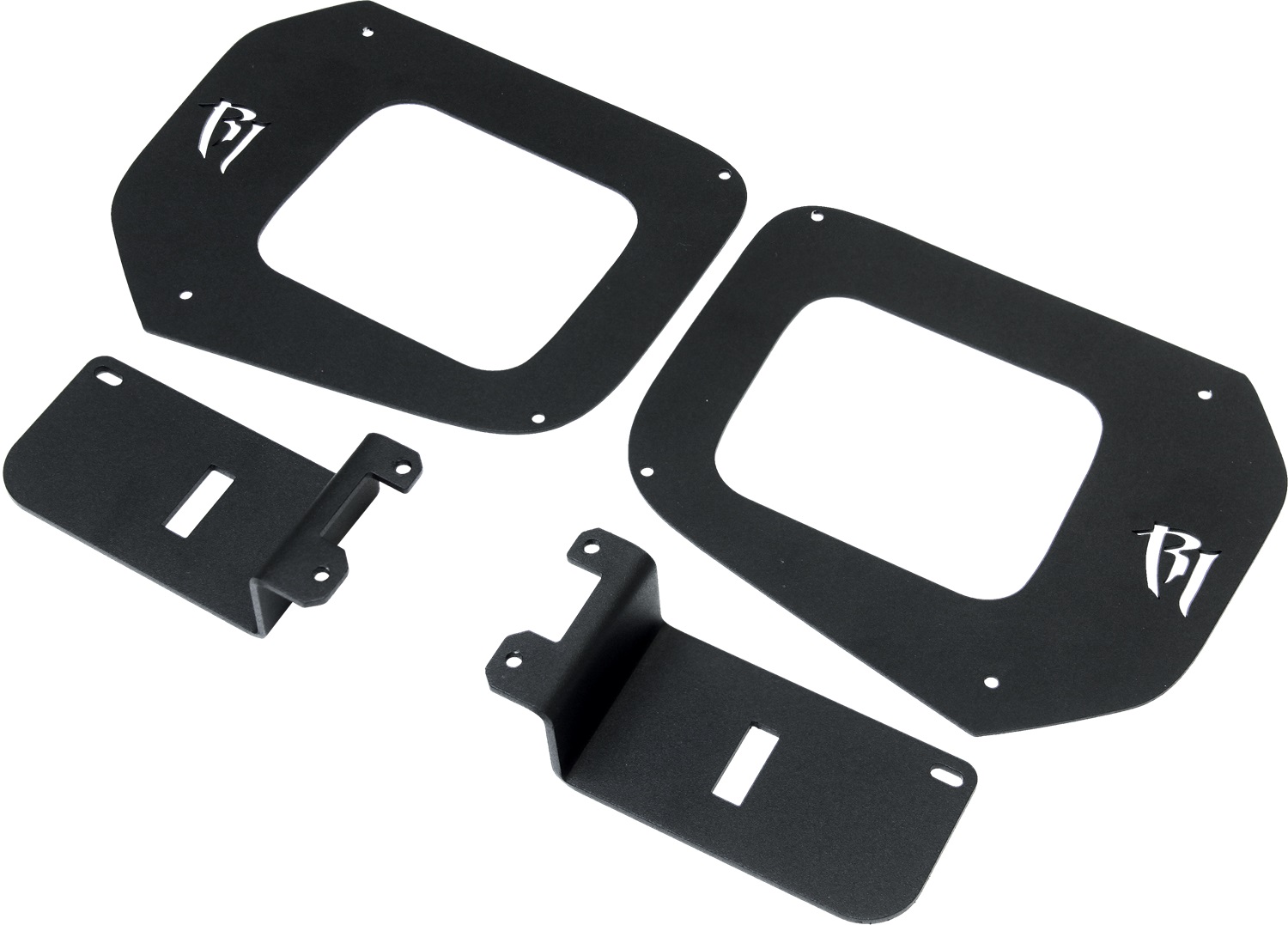 RIGID 2016-2020 Toyota Tacoma Fog Light Mount Kit, Fits D-Series or Radiance Pod-46566
