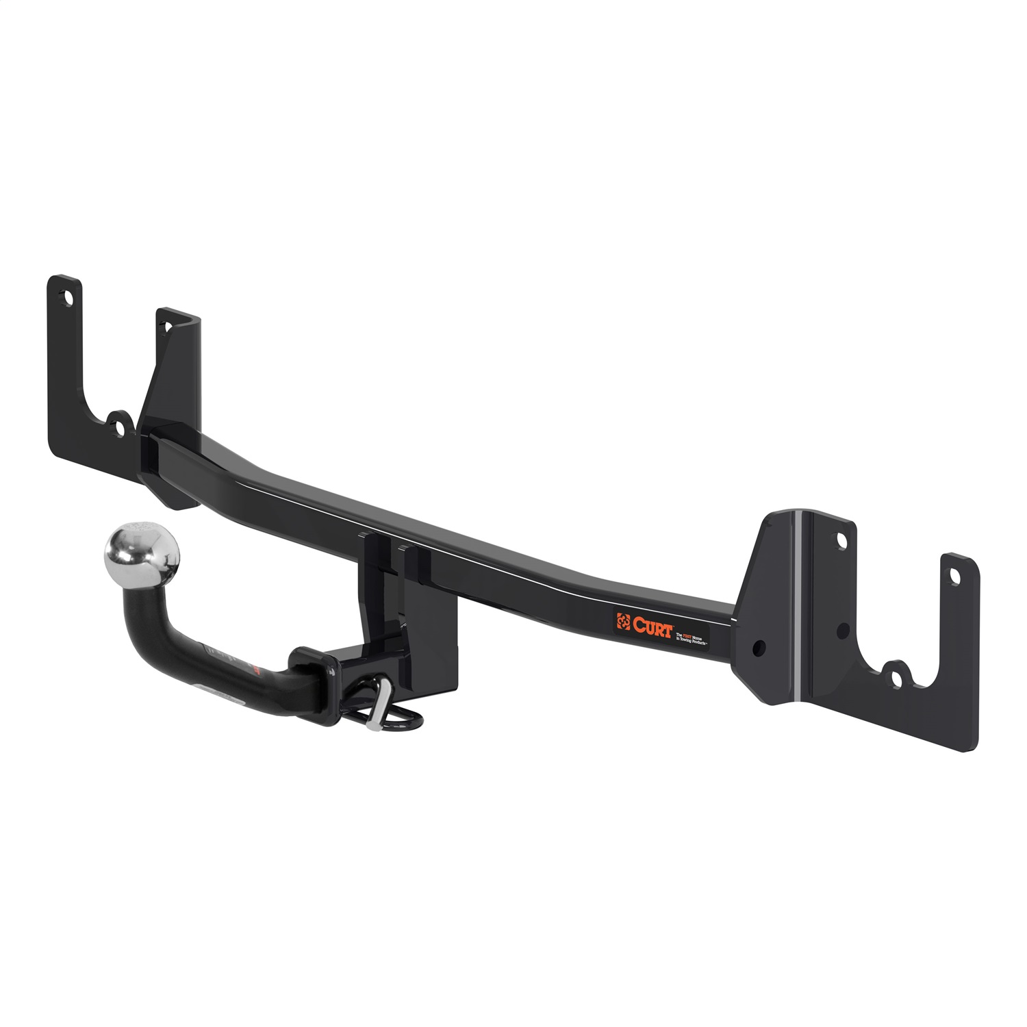 Class I Trailer Hitch, Pin & Clip, 2 Ball Euro Mount 114842