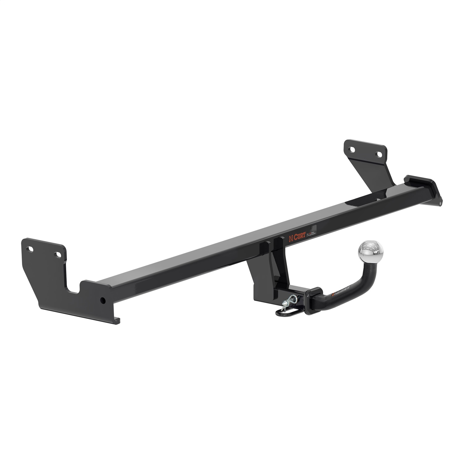 Class I 1-1/4 Trailer Hitch, Pin & Clip, 2 Ball Euro Mount 115292