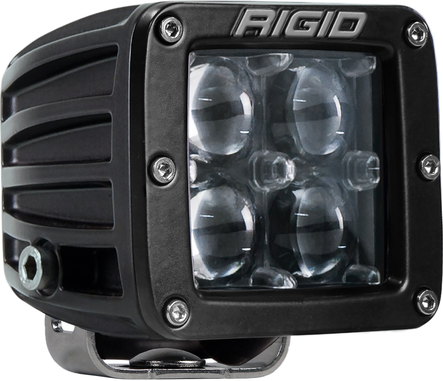 RIGID D-Series PRO Light, Hyperspot Optic, Surface Mount, Black Housing, Single-503713