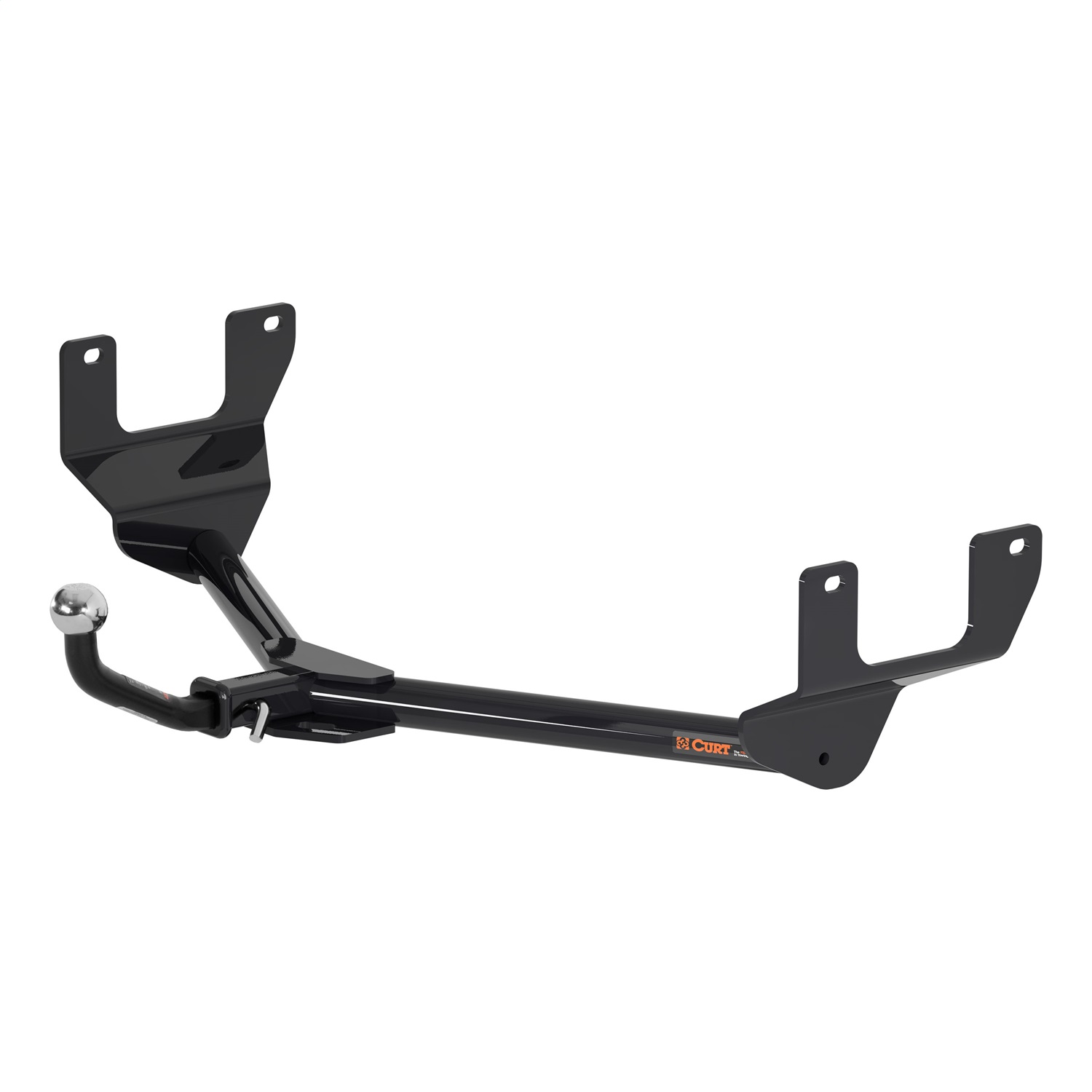 Class II Trailer Hitch, Pin & Clip, 2 Ball Euro Mount 121722