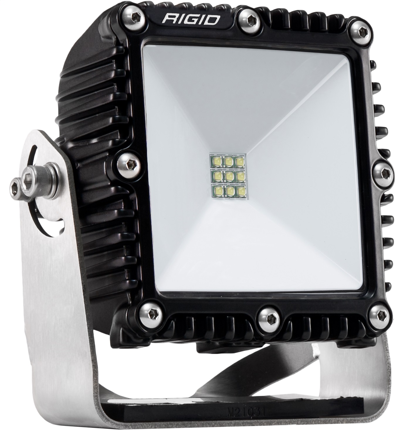RIGID 4X4 115 Degree DC LED Scene Light, Surface Mount, Black Housing, Single-681113