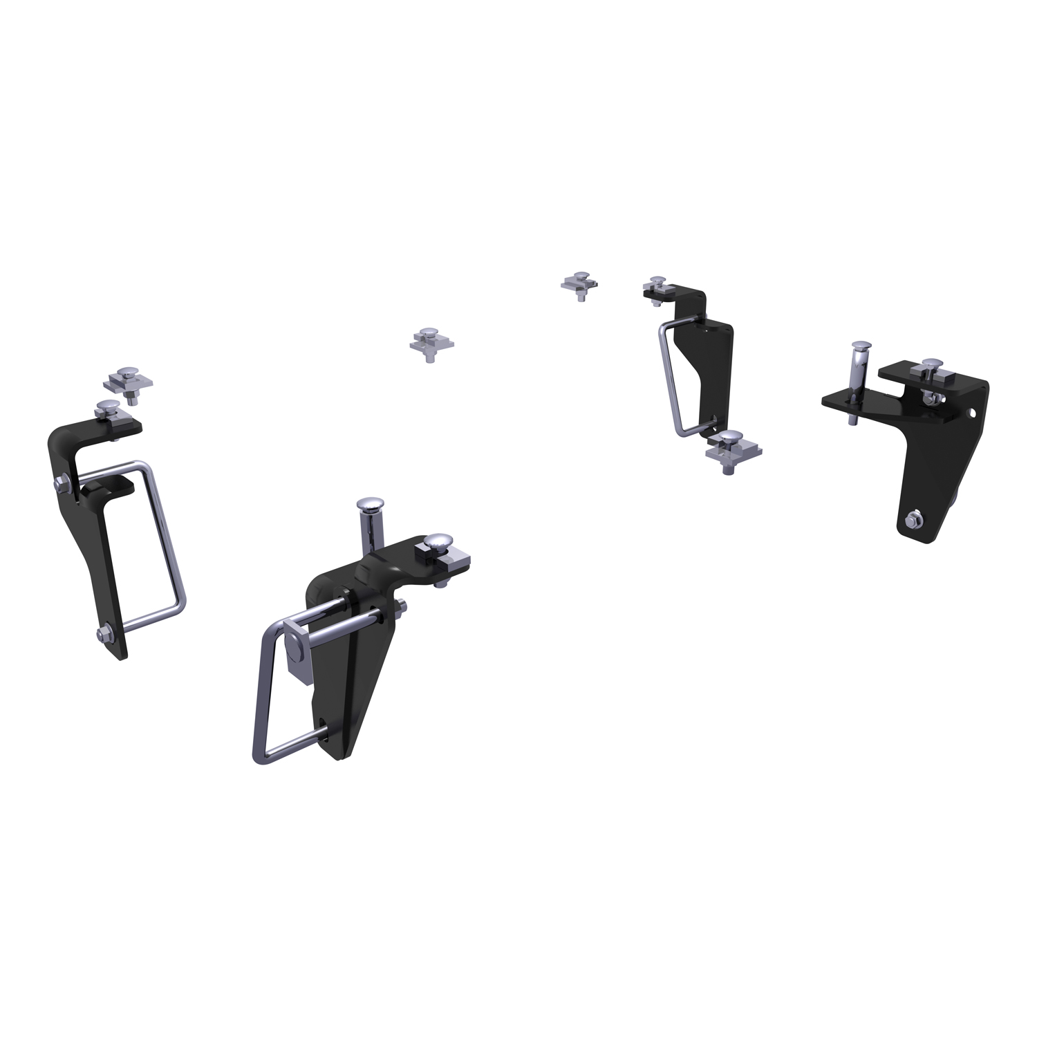 Custom 5th Wheel Brackets, Select Ram 2500, 3500 16426