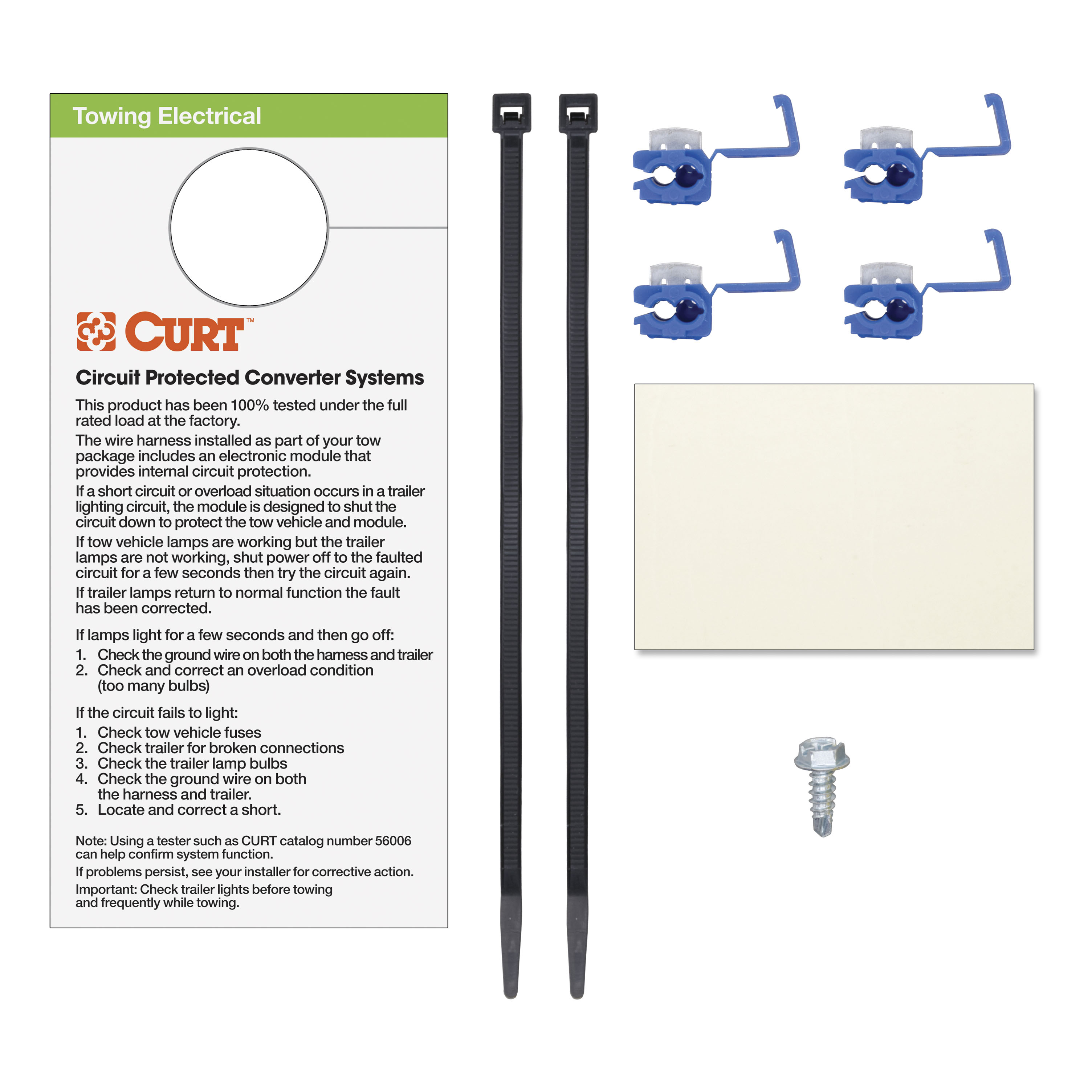 Powered 3-to-2-Wire Taillight Converter 56146