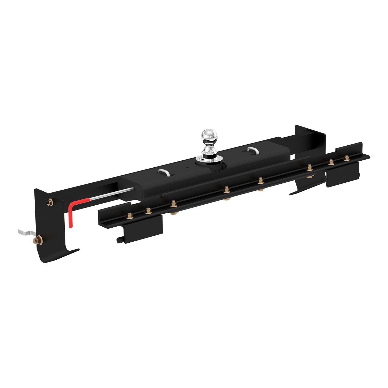 Double Lock Gooseneck Hitch Kit with Brackets, Select Nissan Titan 60740