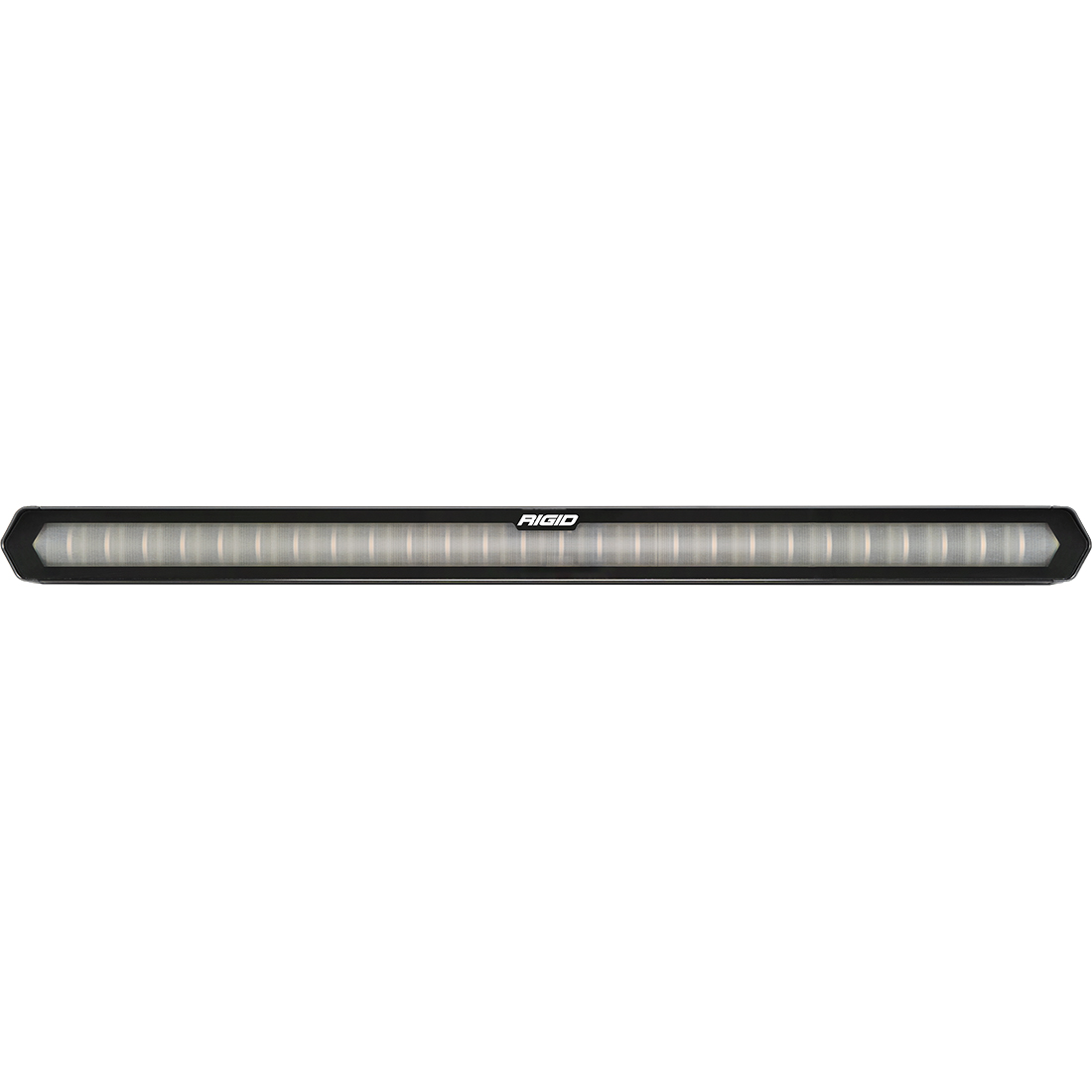 RIGID 28 inch Rear Facing LED Chase Bar with 27 Pre-Programmed Modes And 5 Colors, Black Housing, Race Compliant For Series Requiring Strobing Blue, Amber, Green And Red, Surface Mounts Included-901802