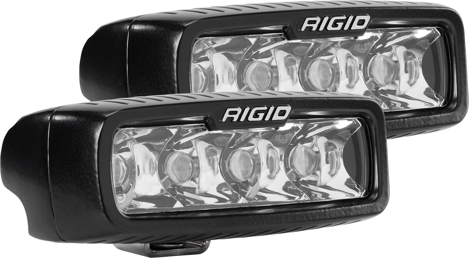 RIGID SR-M Series PRO, Spot Optic, Surface Mount, Black Housing, Pair-905213