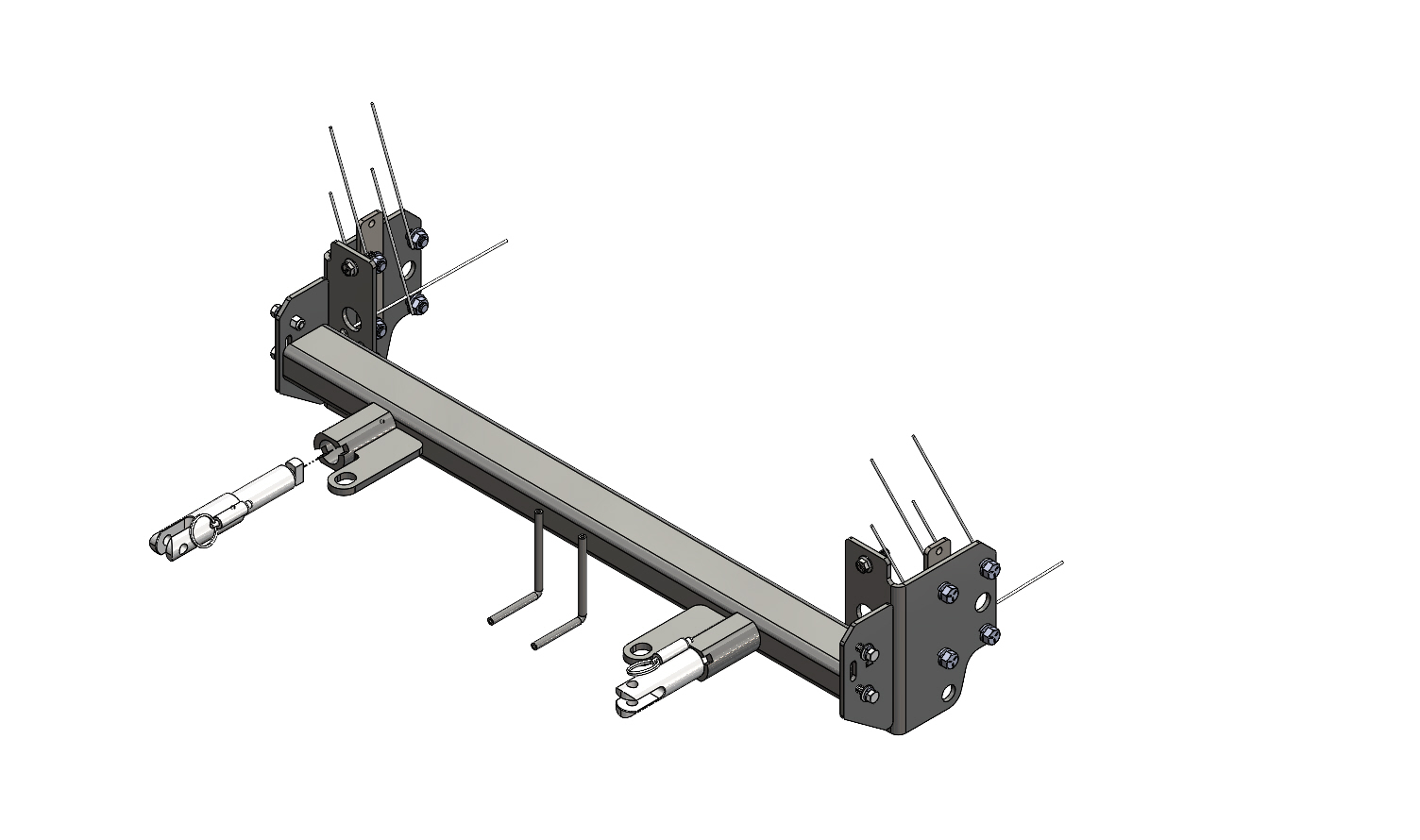 Tow Bar Base Plate BX1147