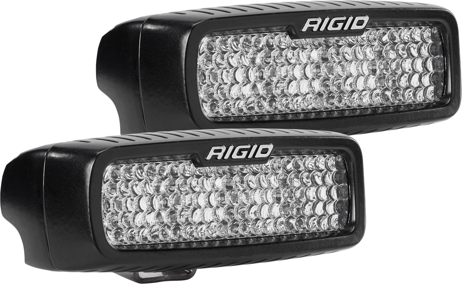 RIGID SR-Q Series PRO, Flood Diffused, Surface Mount, Black Housing, Pair-905513
