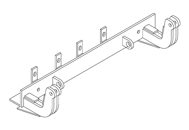 Tow Bar Base Plate, Chevy Astro/Gmc Safari BX1613 Tow Bar Base Plate, Chevy Astro/Gmc Safari BX1613