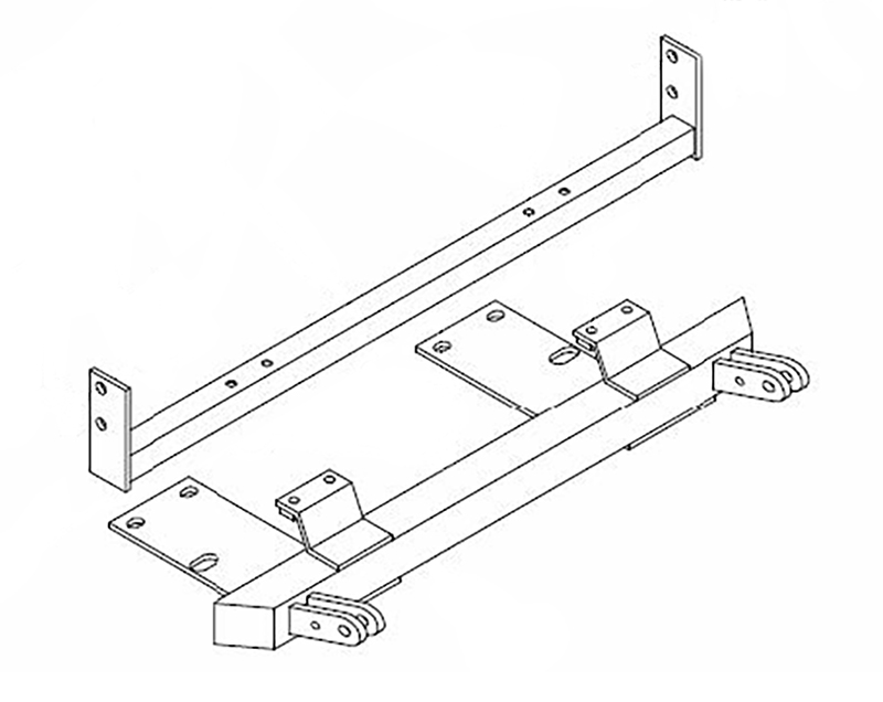 Tow Bar Base Plate, Chevy Beretta     E13 BX1614