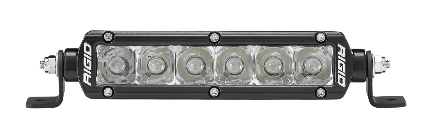 RIGID SR-Series PRO LED Light, Spot Optic, 6 Inch, Black Housing-906213