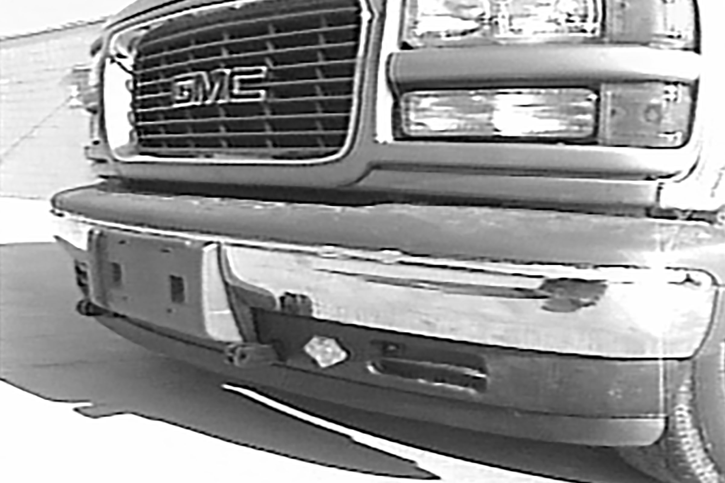 Tow Bar Base Plate, Gmc 2500 Van     E13 BX1639