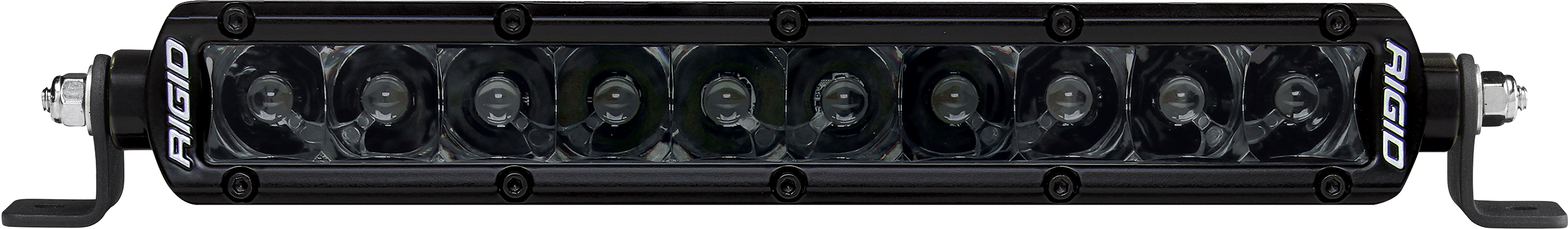 RIGID SR-Series PRO Midnight Edition LED Light, Spot Optic, 10 Inch-910213BLK