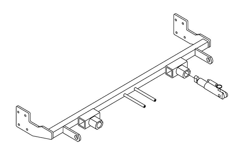 Tow Bar Base Plate, Nissan Quest    E13 BX1832