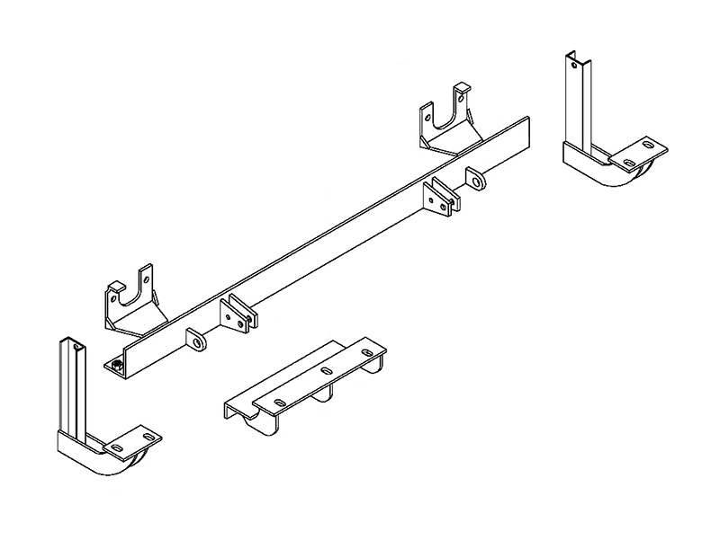 Tow Bar Base Plate, Dodge Omni Sedan E13 BX1903