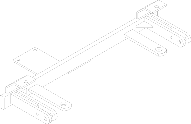 Tow Bar Base Plate BX1927