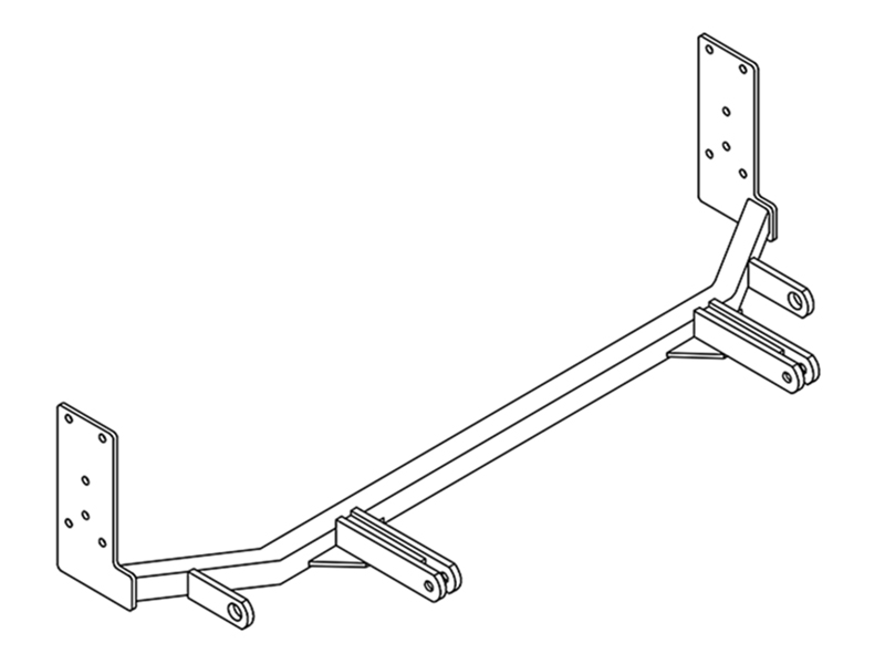 Tow Bar Base Plate, Plymouth Breeze E13 BX1959