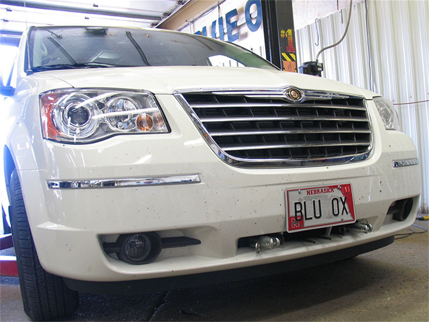 Tow Bar Base Plate, Chrysler T& C X BX1980