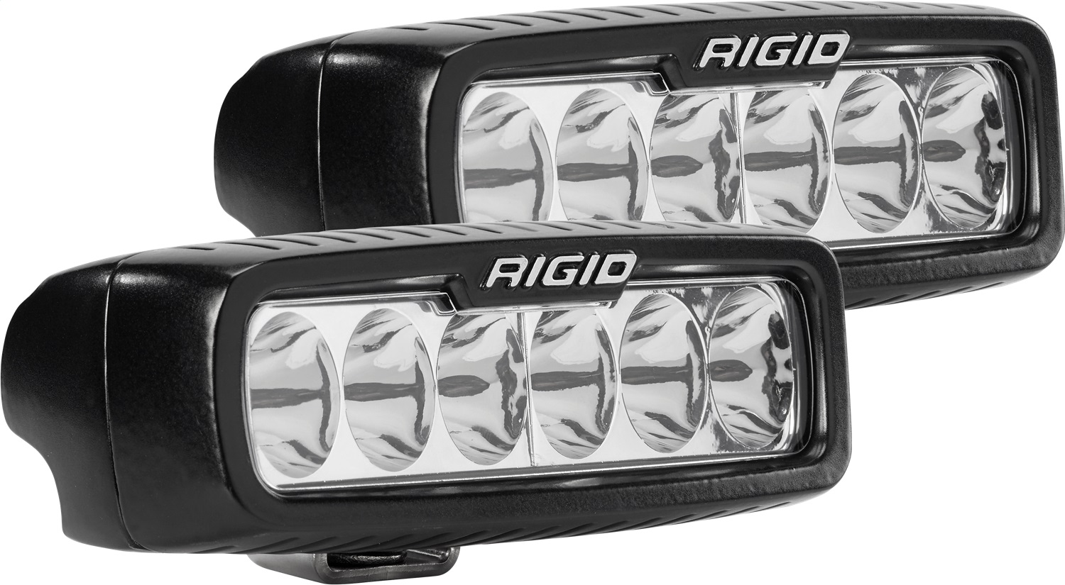RIGID SR-Q Series PRO, Driving Optic, Surface Mount, Black Housing, Pair-915313
