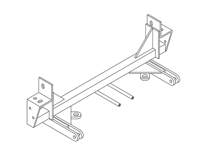 Tow Bar Base Plate, Ford Ranger 4Wd   E13 BX2136