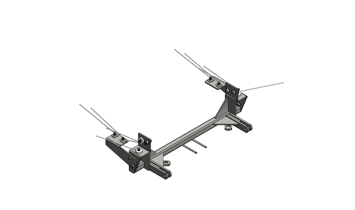 Tow Bar Base Plate, Ford Ranger BX2170