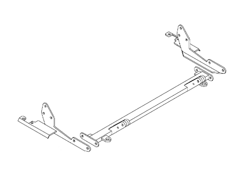 Tow Bar Base Plate, Honda Accord BX2214