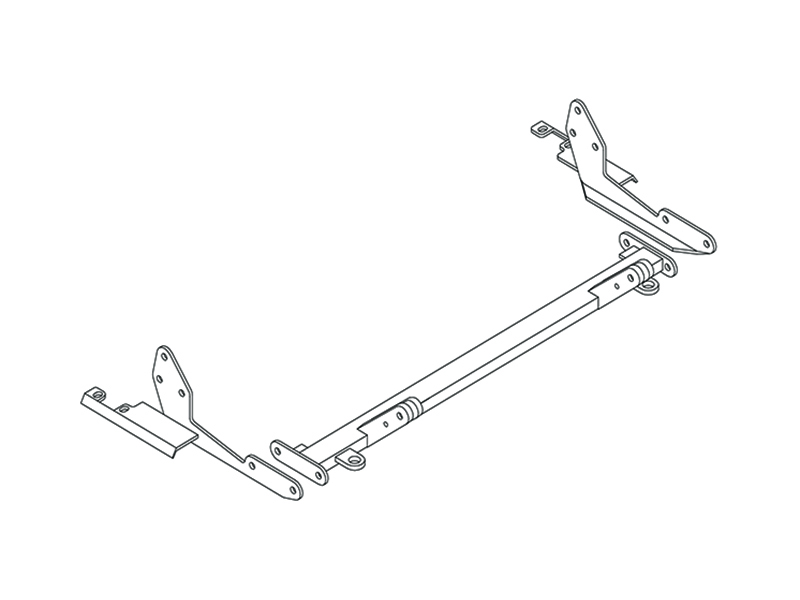 Tow Bar Base Plate, Honda Odyssey BX2215