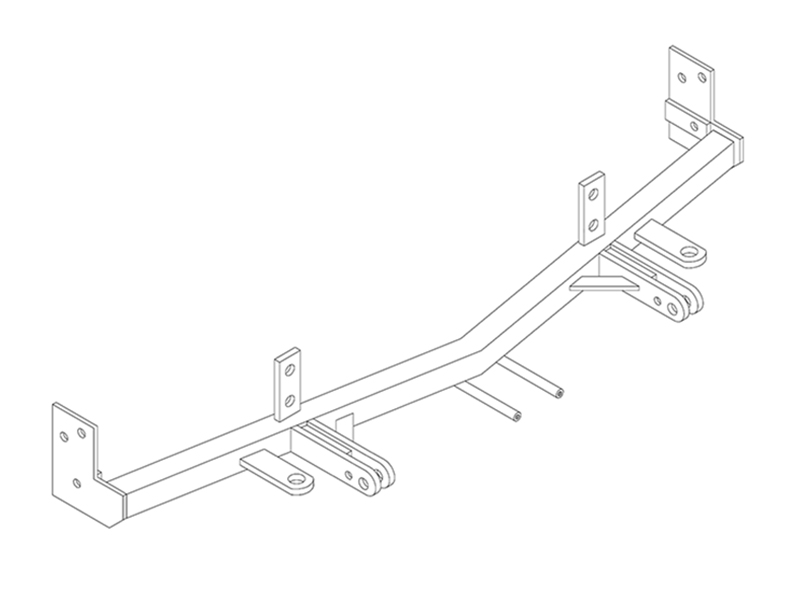Tow Bar Base Plate, Honda Odyssey BX2233