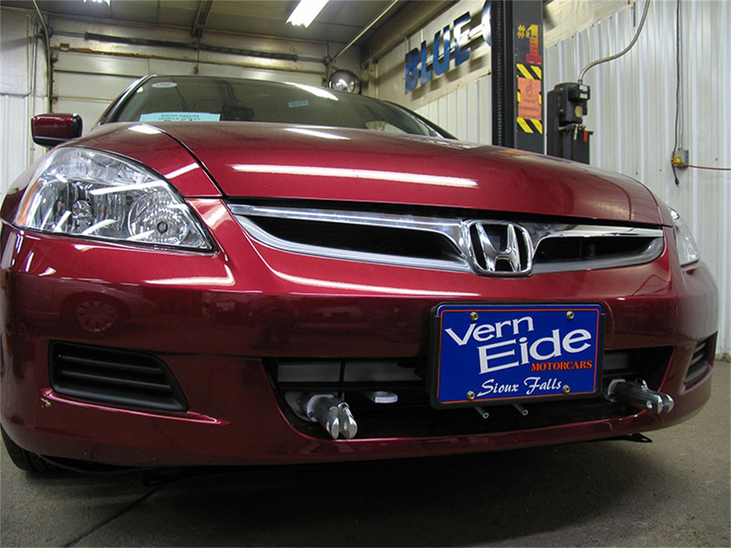 Tow Bar Base Plate, Honda Accord No Foglght BX2242