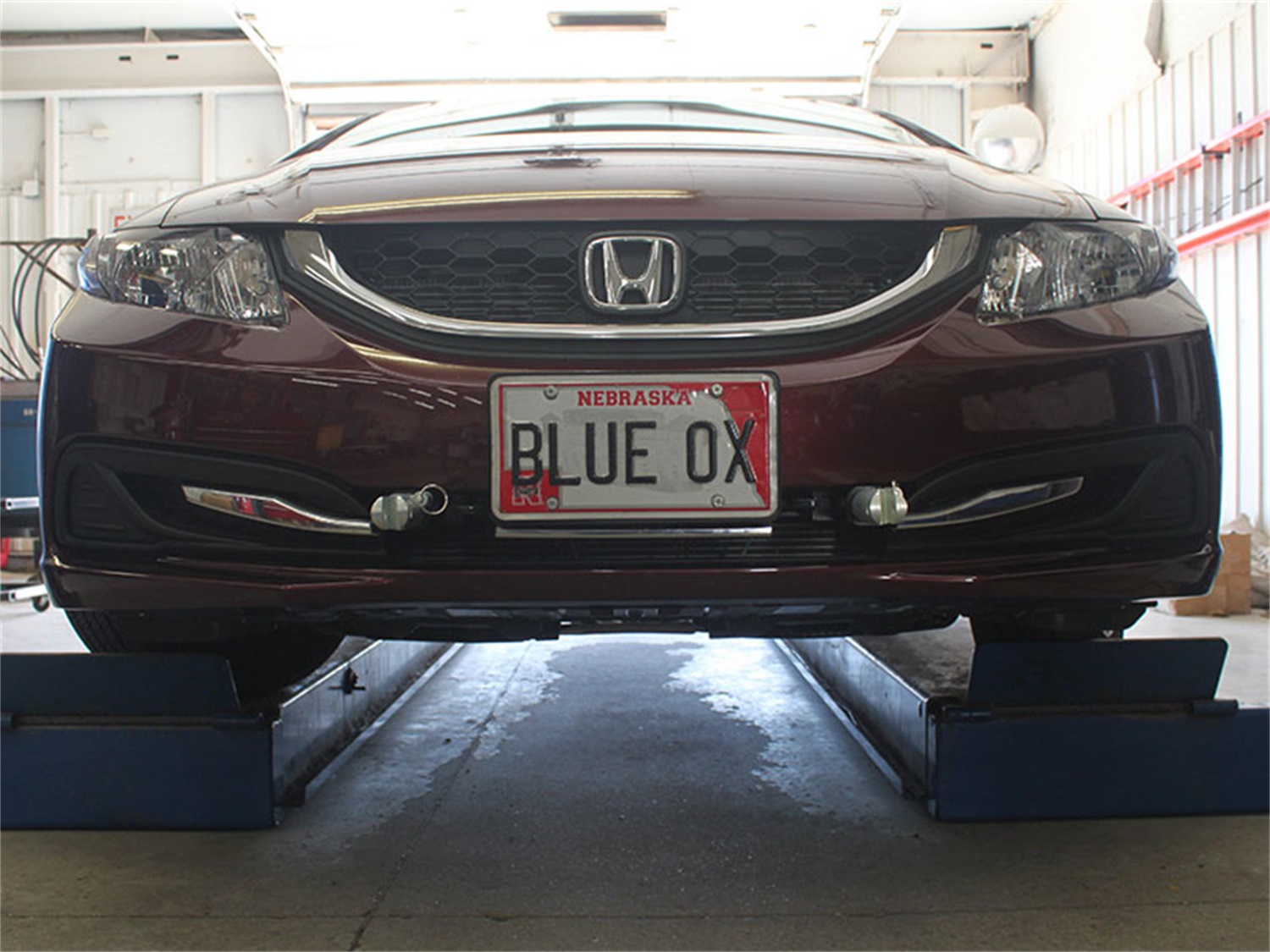 Tow Bar Base Plate, Honda Civic Si  E13 BX2259
