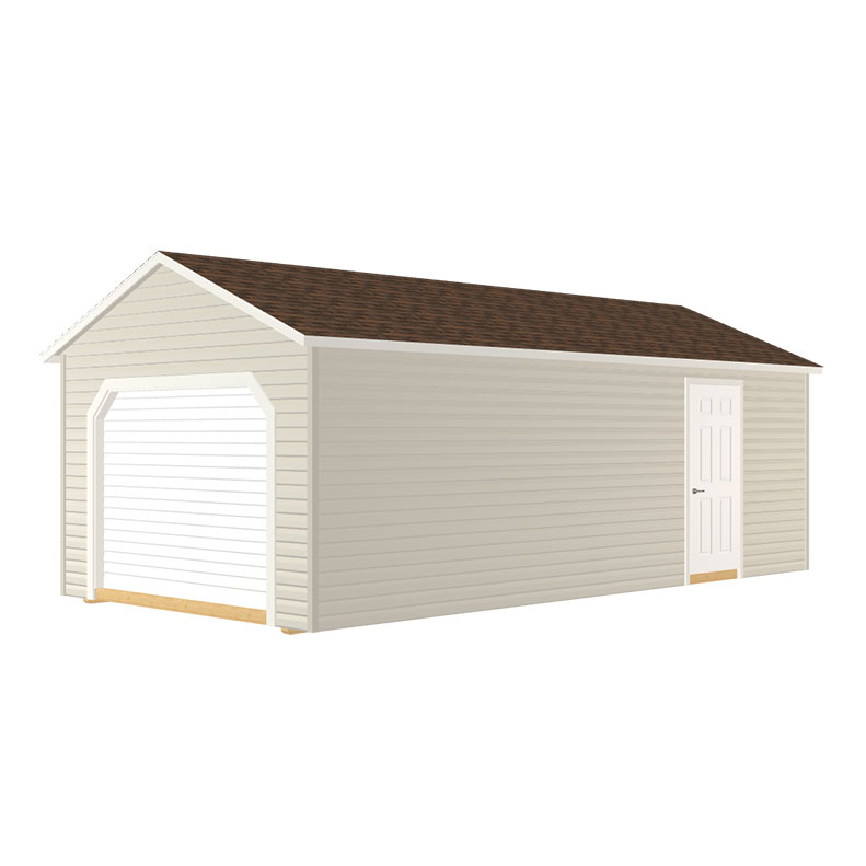 12 x 24 Gable Hampton  w shingle roof | 653