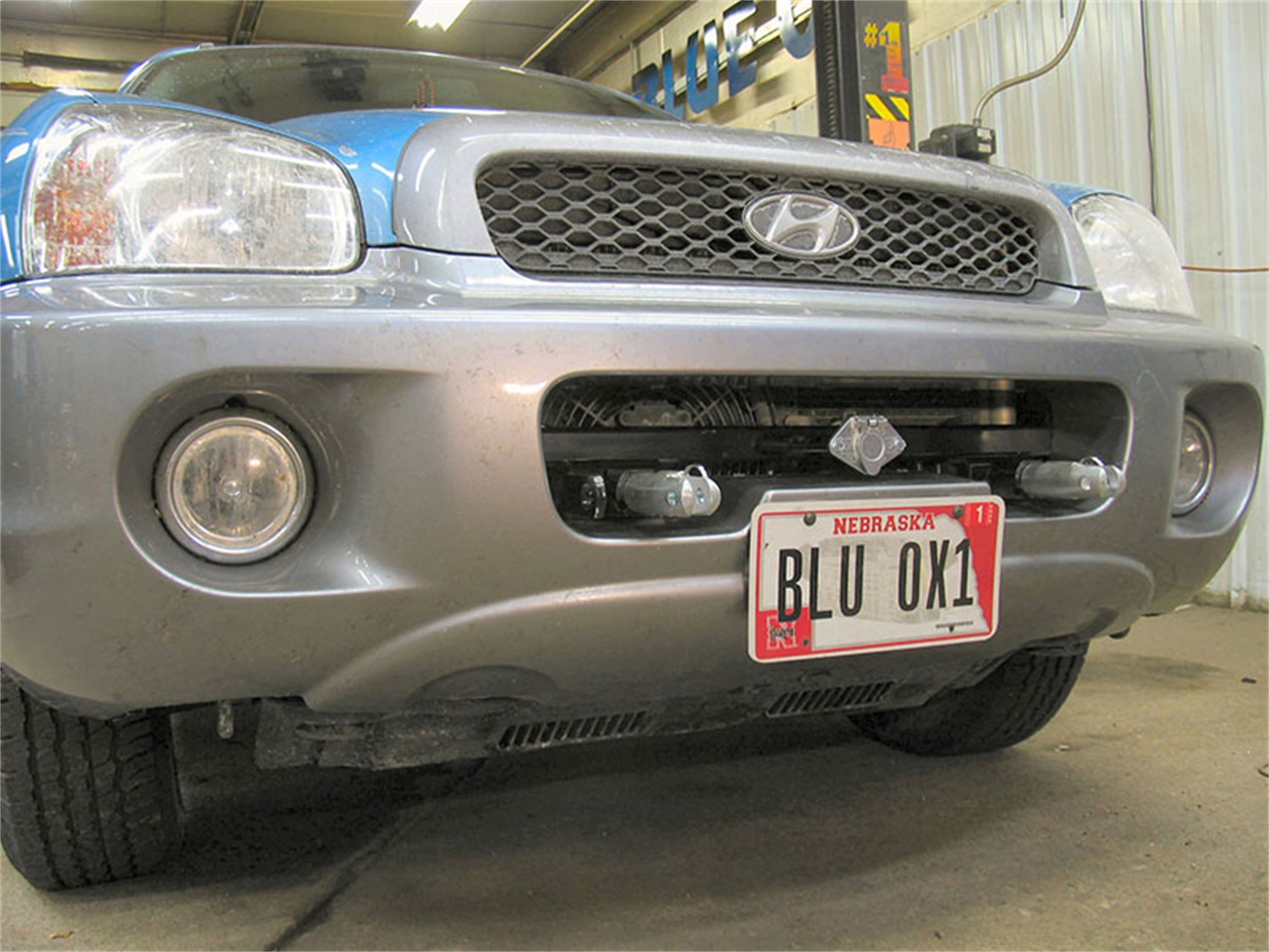 Tow Bar Base Plate, Hyundai Santa Fe BX2322