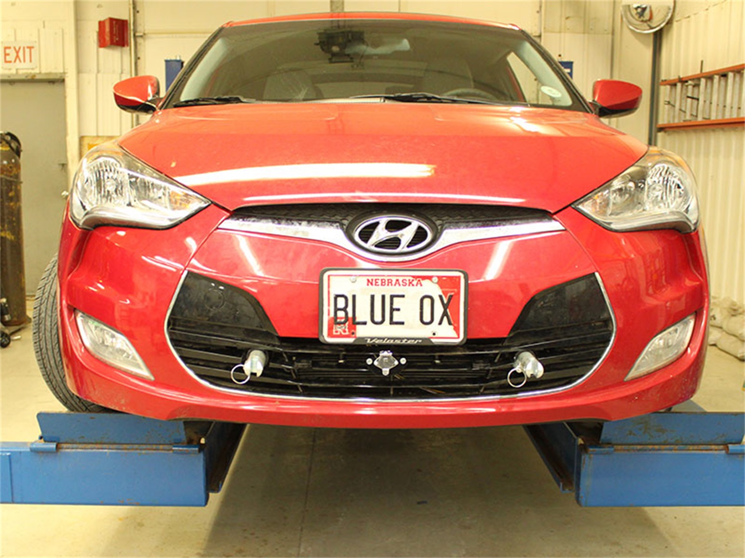 Tow Bar Base Plate, Hyundai Veloster BX2334