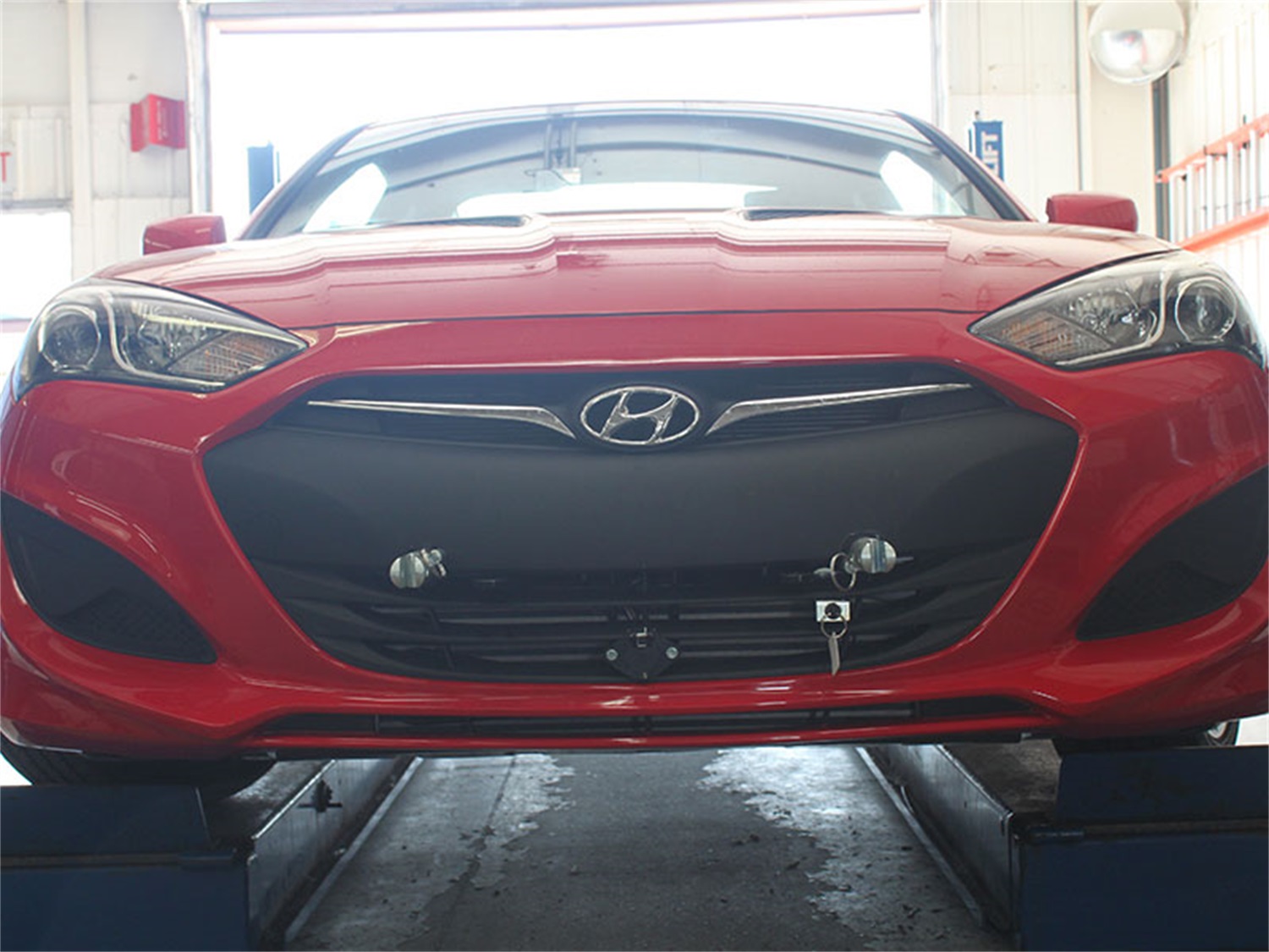 Tow Bar Base Plate, Hyundai Genesis Coupe BX2337