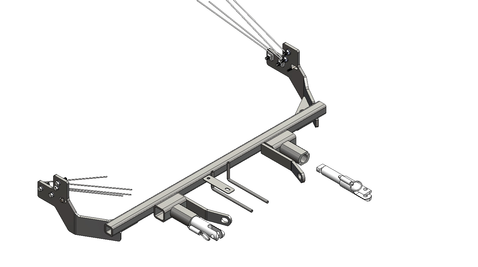 Tow Bar Base Plate, Hyundai Elantra Se BX2343