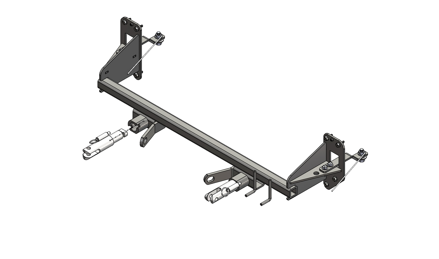 Tow Bar Base Plate, Hyundai Venue Se BX2345