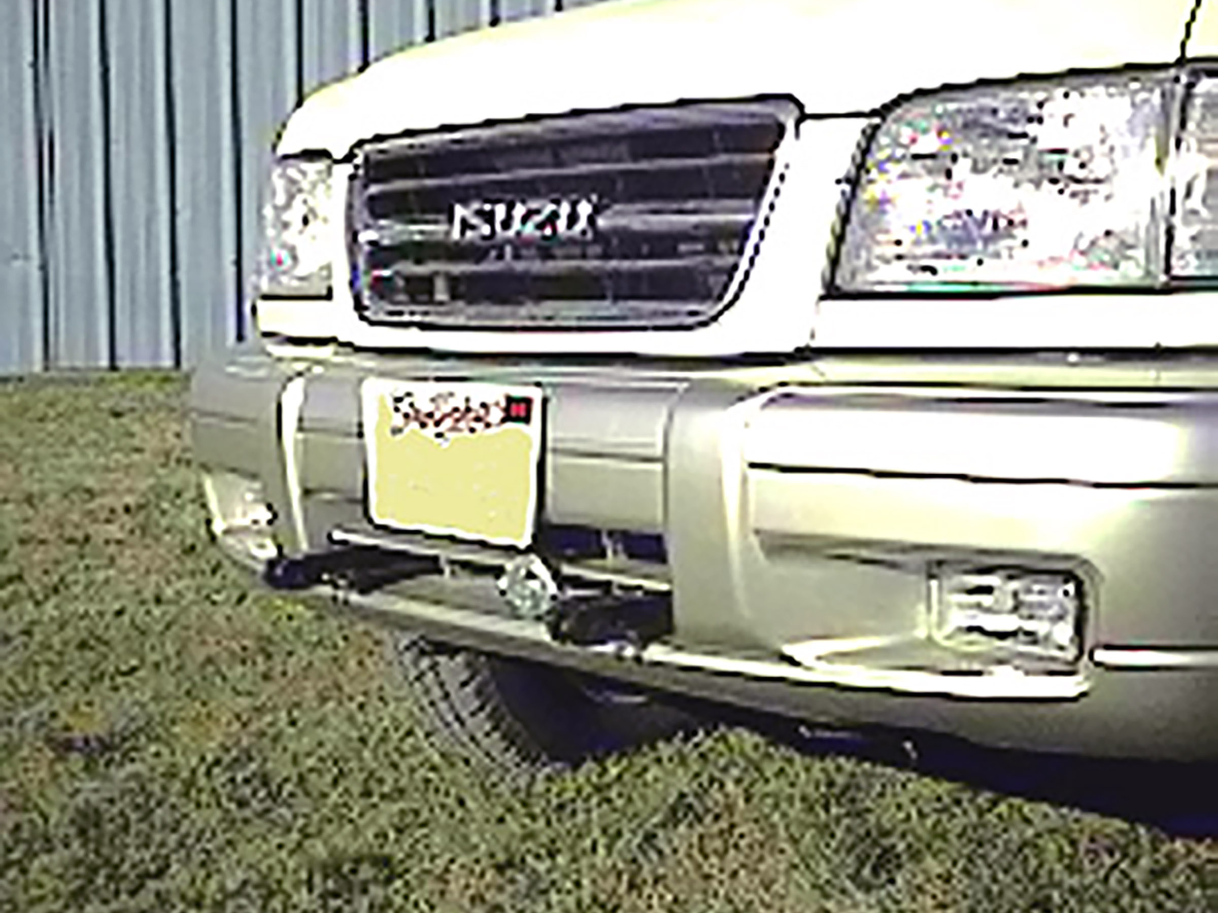 Tow Bar Base Plate, Isuzu Trooper BX2404