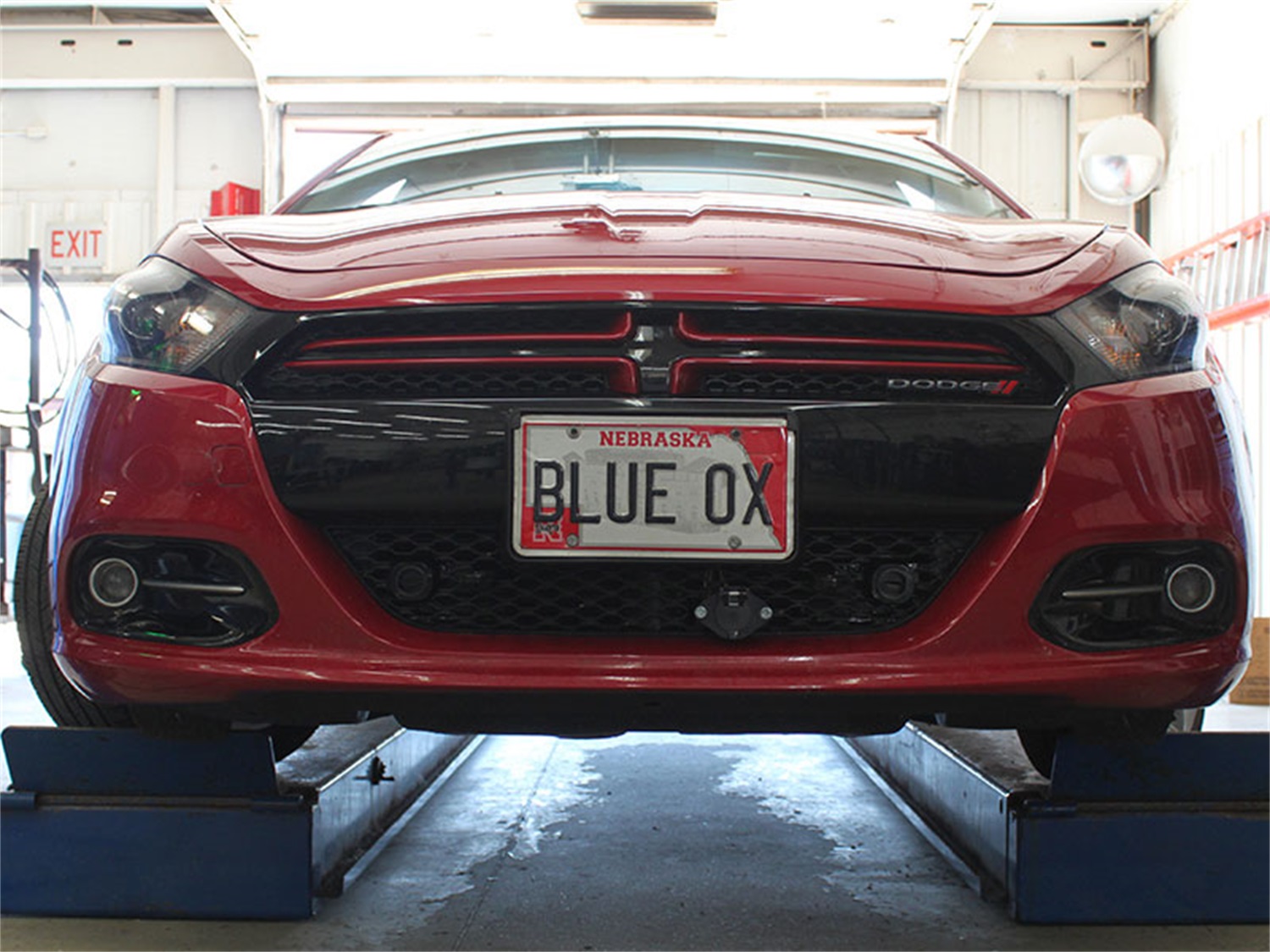 Tow Bar Base Plate, Dodge Dart Rallye 2405 BX2410