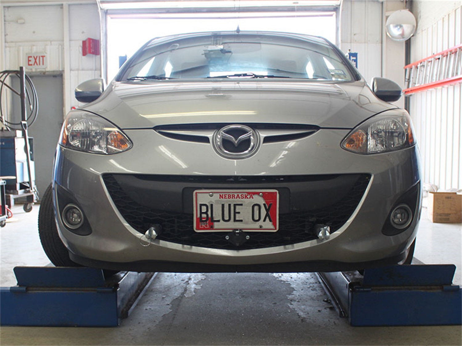 Tow Bar Base Plate, Mazda 2   E13 BX2528