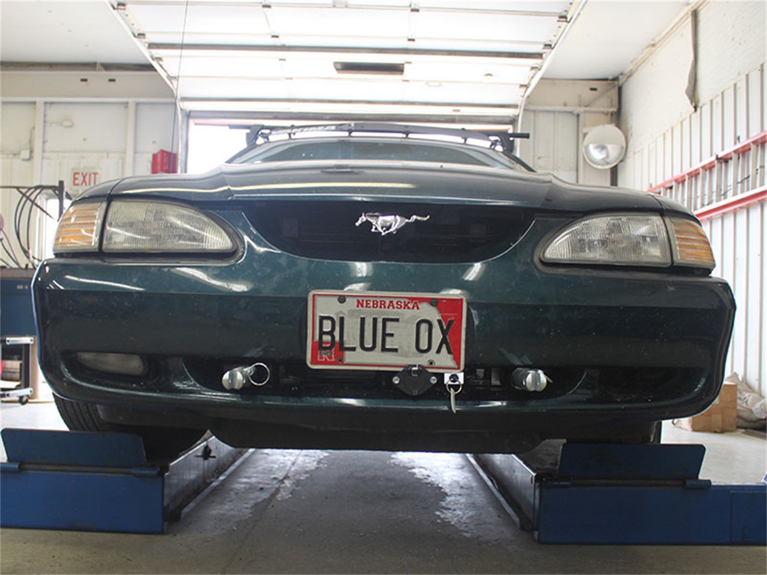 BASE PLATE; FORD MUSTANG GT E13 BX2649