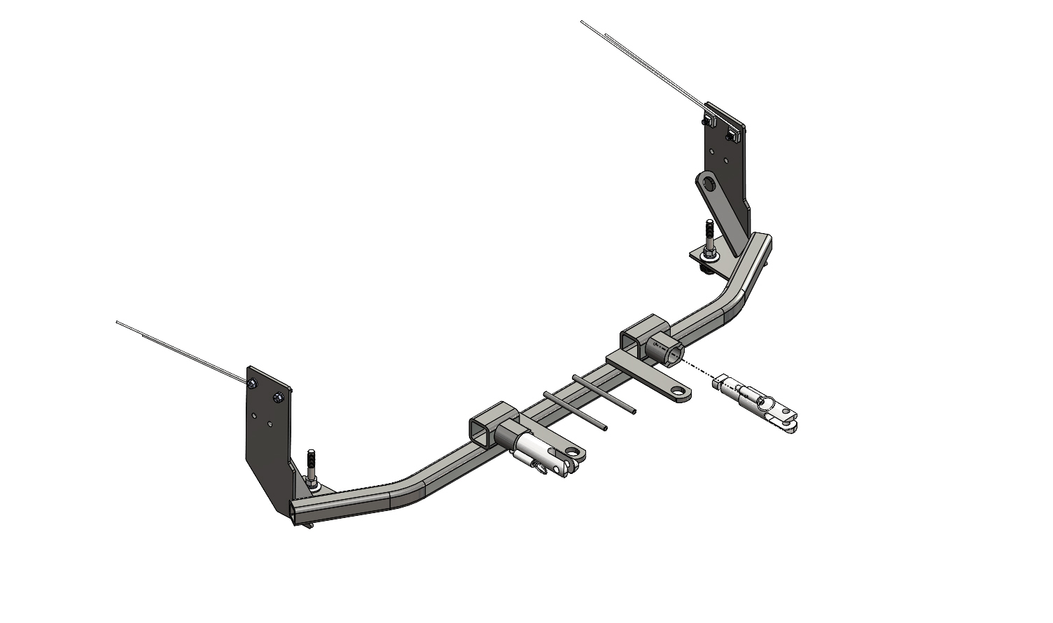 Tow Bar Base Plate, Lincoln Mkz BX2653