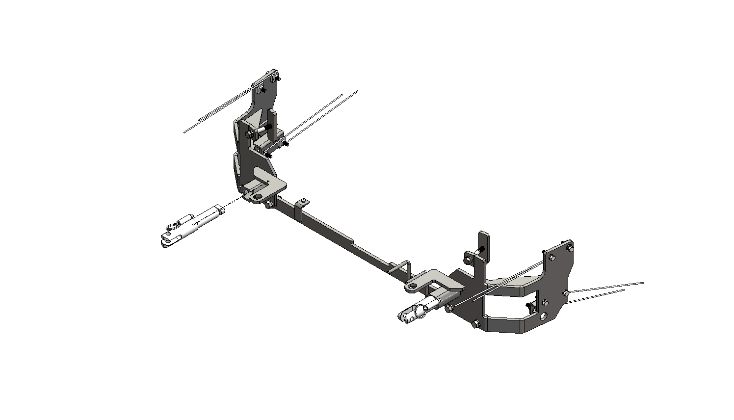 Tow Bar Base Plate, Ford Edge St BX2677