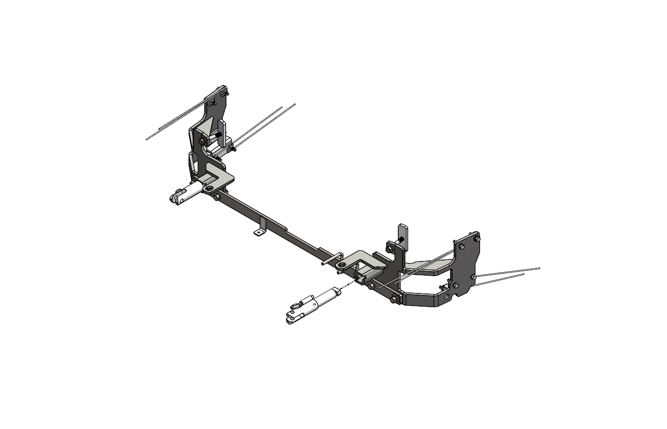 Tow Bar Base Plate, Lincoln Nautilus W/2.7L Turbo,Shutters, Acc BX2680