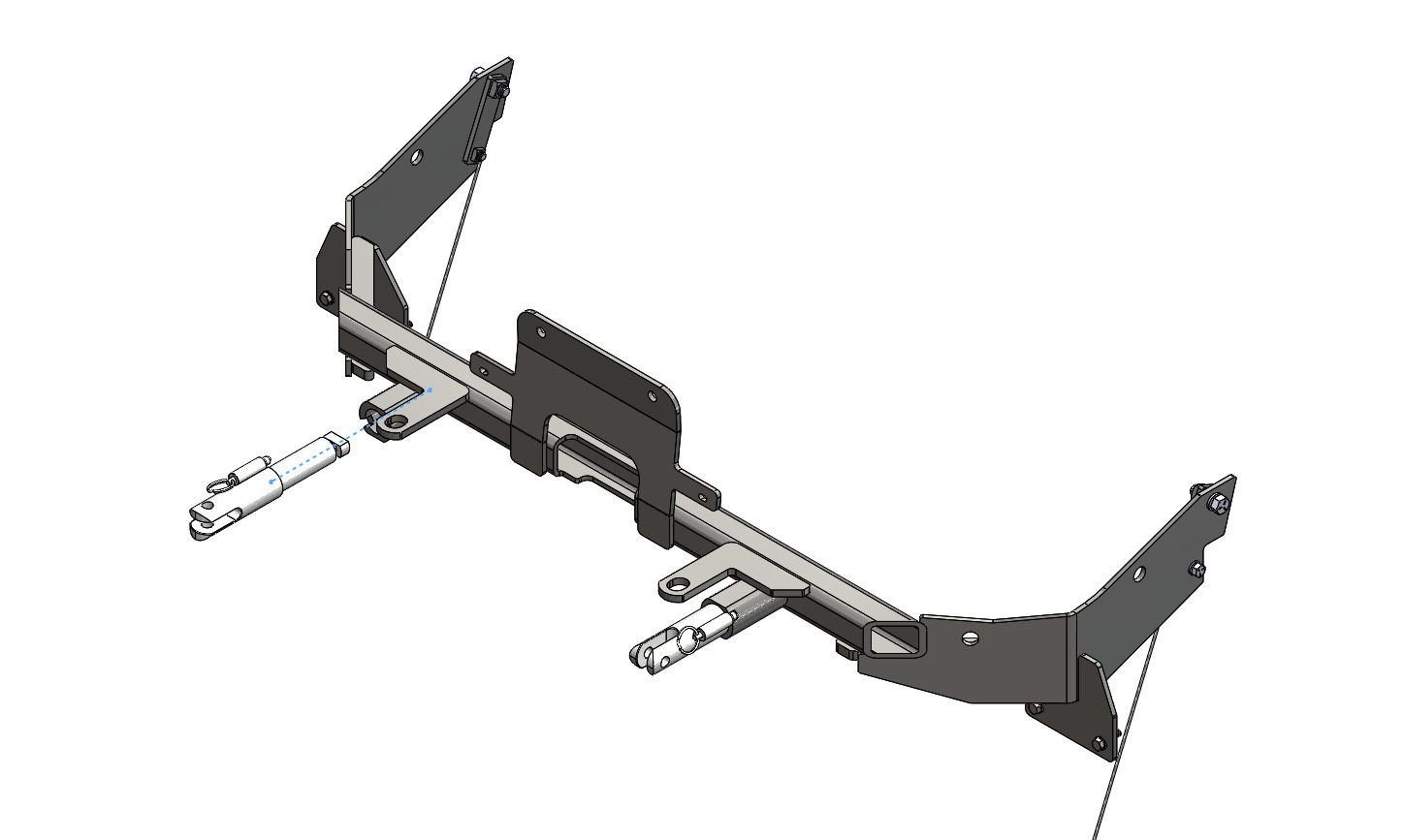 Tow Bar Base Plate, Ford Escape Hybrid (No Plug-In) BX2694